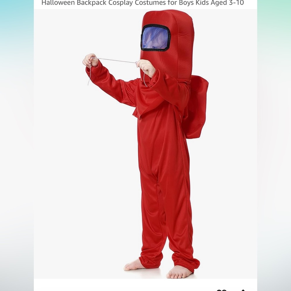 Among Us Red Costume